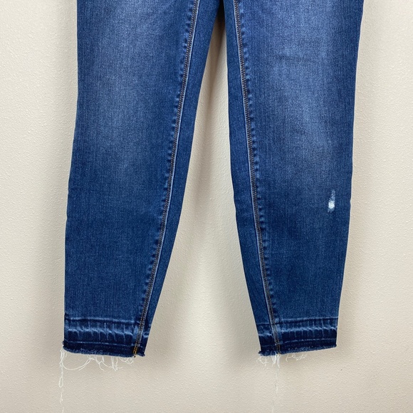 Spanx Distressed High-Rise Ankle Skinny Jeans - Size Small - Picture 4 of 7